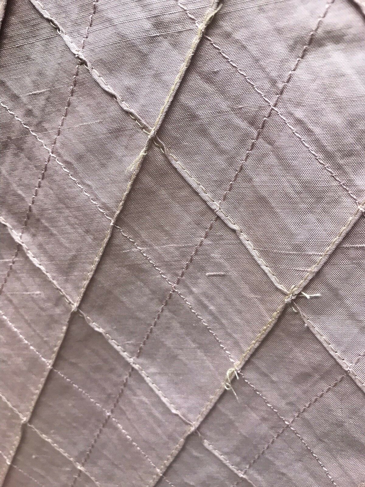 NEW SALE! Queen Rochelle Designer 100% Silk Dupioni Quilted Fabric - Rose Pink LLSUP0001 - Fancy Styles Fabric Pierre Frey Lee Jofa Brunschwig & Fils