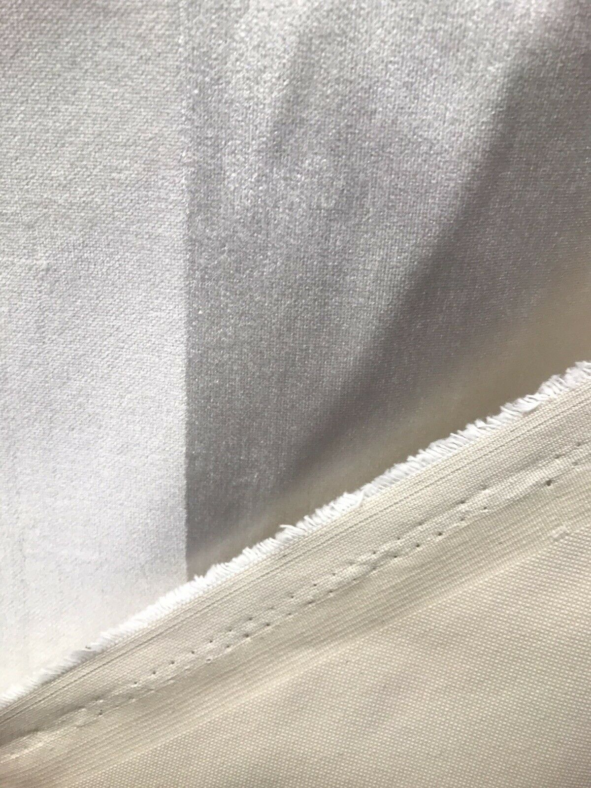 NEW Lady Gabriella Designer Velvet Striped Drapery & Upholstery Fabric - Ivory BTY - Fancy Styles Fabric Pierre Frey Lee Jofa Brunschwig & Fils