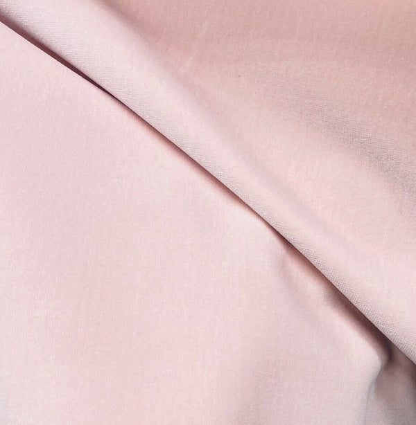 NEW! Prince Oliver - Designer 100% Cotton Made In Belgium Upholstery Velvet Fabric - Frosty Pink - Fancy Styles Fabric Pierre Frey Lee Jofa Brunschwig & Fils