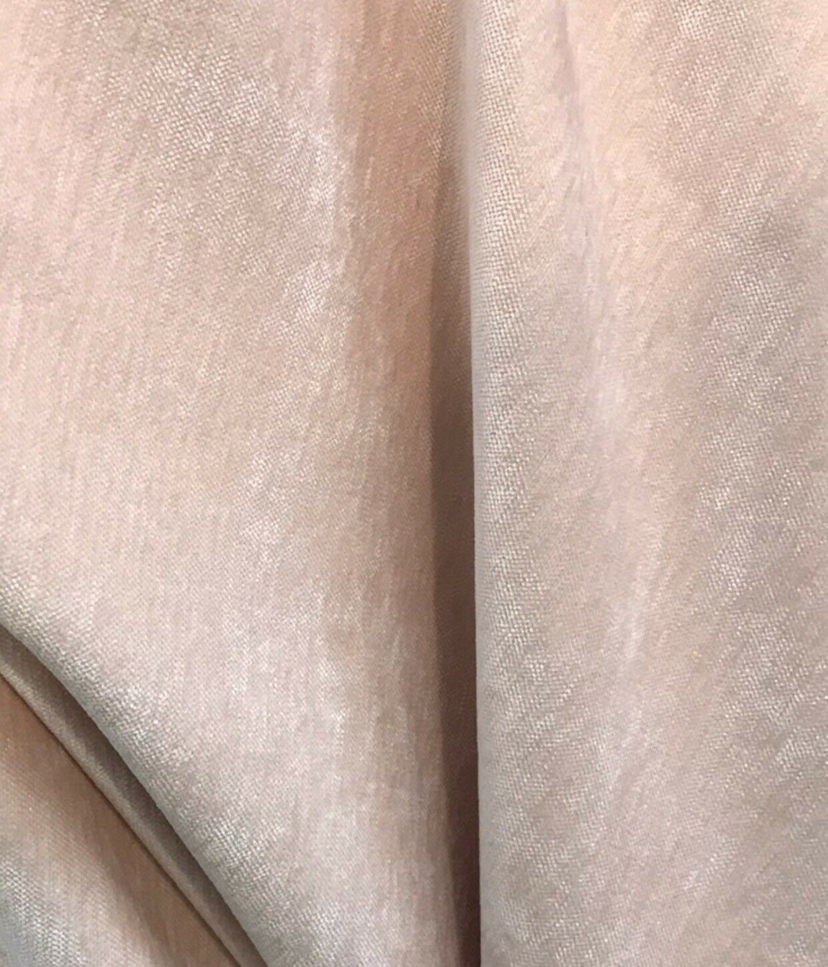 Designer Velvet Chenille Fabric - Ballet Pink - Upholstery BTY - Fancy Styles Fabric Pierre Frey Lee Jofa Brunschwig & Fils