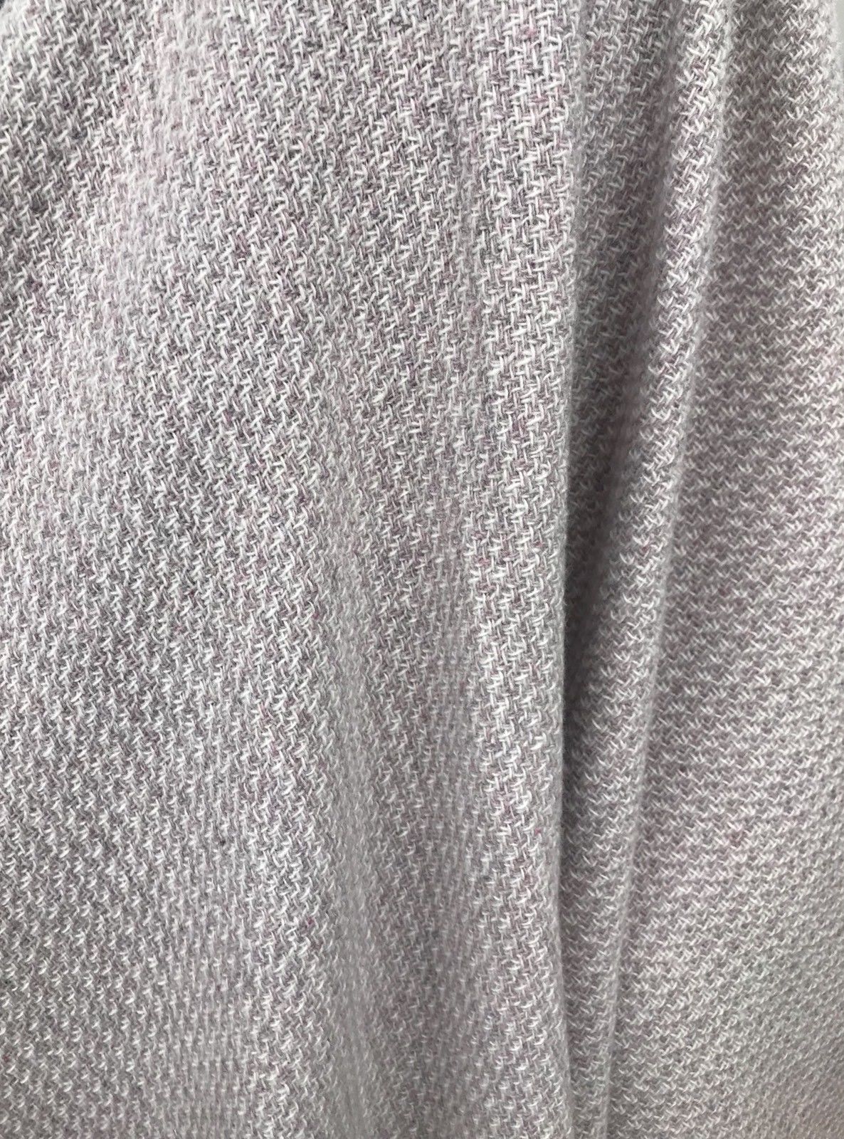 Designer Wool Blend Woven Coat Tweed Fabric - Lavender Gray- By The Yard - Fancy Styles Fabric Pierre Frey Lee Jofa Brunschwig & Fils