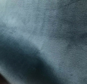 NEW! Prince Burgess - Designer Velvet Upholstery Fabric - Dark Turquoise Blue - Fancy Styles Fabric Pierre Frey Lee Jofa Brunschwig & Fils