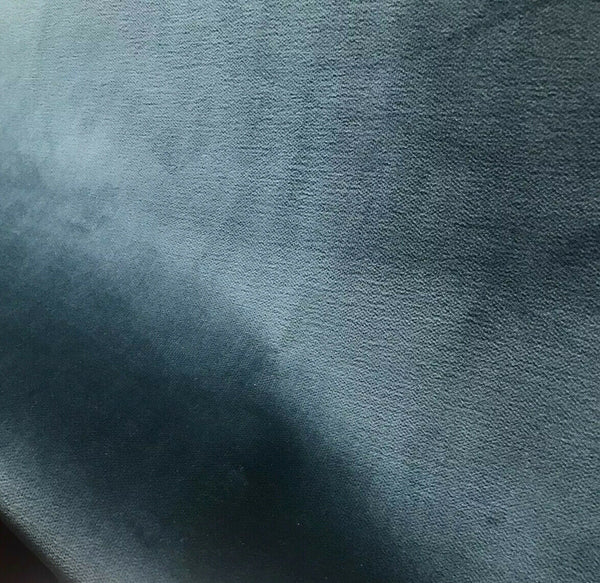 NEW! Prince Burgess - Designer Velvet Upholstery Fabric - Dark Turquoise Blue - Fancy Styles Fabric Pierre Frey Lee Jofa Brunschwig & Fils
