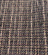 NEW Lady Kayle Two-Tone Upholstery Boucle Tweed Fabric -Pink & Black - Fancy Styles Fabric Pierre Frey Lee Jofa Brunschwig & Fils