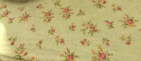 NEW Decorating 100% Linen Fabric - French Floral Country Yellow - Fancy Styles Fabric Pierre Frey Lee Jofa Brunschwig & Fils