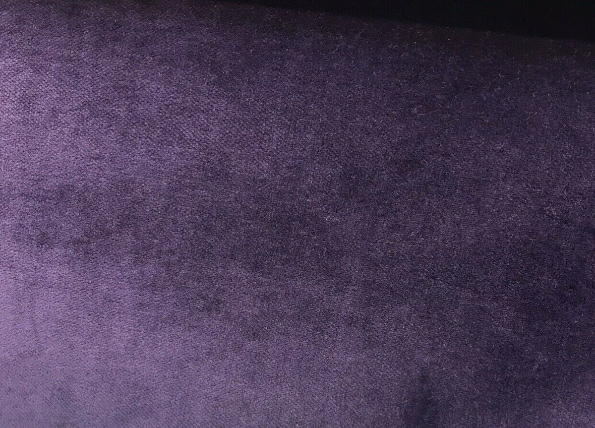 NEW! Designer Soft Heavy Weight Velvet Fabric -Plum Purple - Upholstery BTY - Fancy Styles Fabric Pierre Frey Lee Jofa Brunschwig & Fils