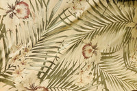 Sir Mathew Designer Brocade Upholstery Fabric- Palm Leaves Floral Beige LLPBY0003 - Fancy Styles Fabric Pierre Frey Lee Jofa Brunschwig & Fils