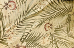 Sir Mathew Designer Brocade Upholstery Fabric- Palm Leaves Floral Beige LLPBY0003 - Fancy Styles Fabric Pierre Frey Lee Jofa Brunschwig & Fils