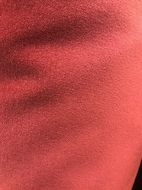 NEW! Designer Velvet Upholstery Fabric - Coral Red - Fancy Styles Fabric Pierre Frey Lee Jofa Brunschwig & Fils