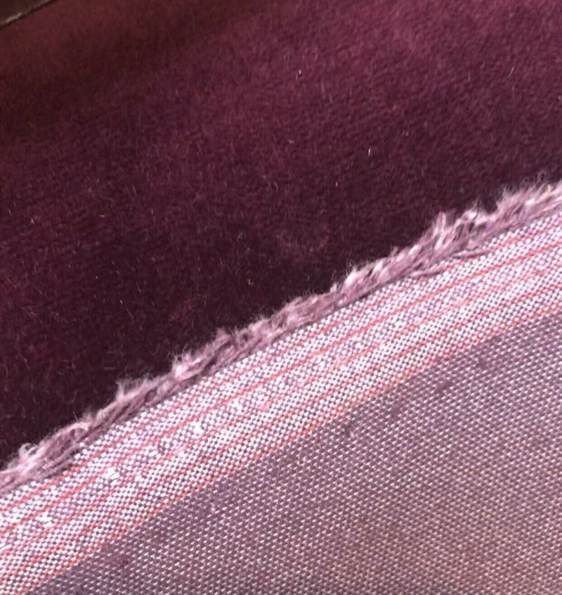 NEW! Prince Burgess - Designer Soft Heavyweight Velvet Fabric - Magenta Purple - Upholstery BTY - Fancy Styles Fabric Pierre Frey Lee Jofa Brunschwig & Fils