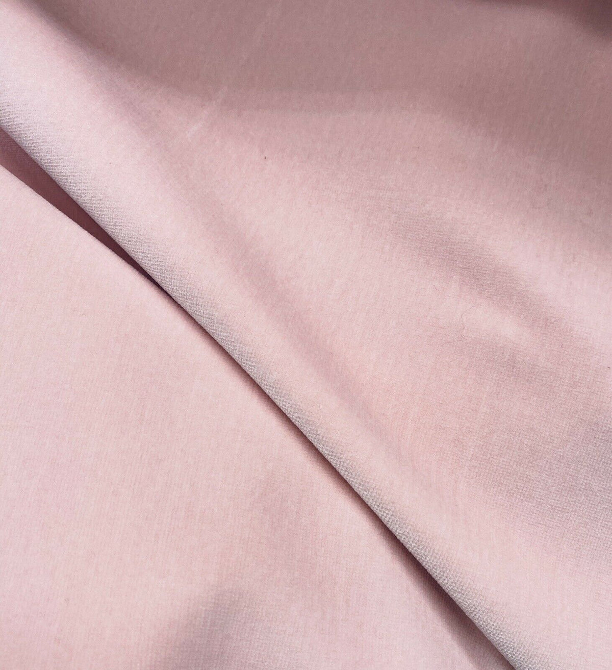 NEW! Prince Oliver - Designer 100% Cotton Made In Belgium Upholstery Velvet Fabric - Frosty Pink - Fancy Styles Fabric Pierre Frey Lee Jofa Brunschwig & Fils