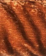 NEW! Designer Upholstery Velvet Chenille Fabric - Rust Burnt Orange Brown - BTY - Fancy Styles Fabric Pierre Frey Lee Jofa Brunschwig & Fils