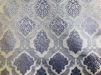 NEW Duchess Camille Designer Burnout Damask Satin Upholstery Fabric- Lavender Purple BTY - Fancy Styles Fabric Pierre Frey Lee Jofa Brunschwig & Fils
