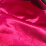 Designer Drapery And Upholstery Velvet Fabric - Solid Fuchsia Pink- BTY - Fancy Styles Fabric Pierre Frey Lee Jofa Brunschwig & Fils