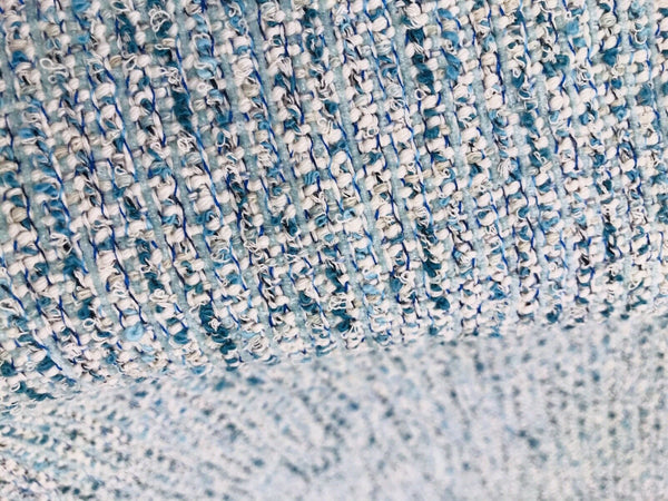 Designer Upholstery Heavyweight Tweed Fabric- Aqua Blue- Sold By The Yard - Fancy Styles Fabric Pierre Frey Lee Jofa Brunschwig & Fils