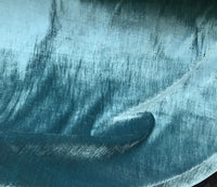 NEW! Designer Lined Silk Rayon Drapery Velvet Fabric By the yard- Turquoise - Fancy Styles Fabric Pierre Frey Lee Jofa Brunschwig & Fils