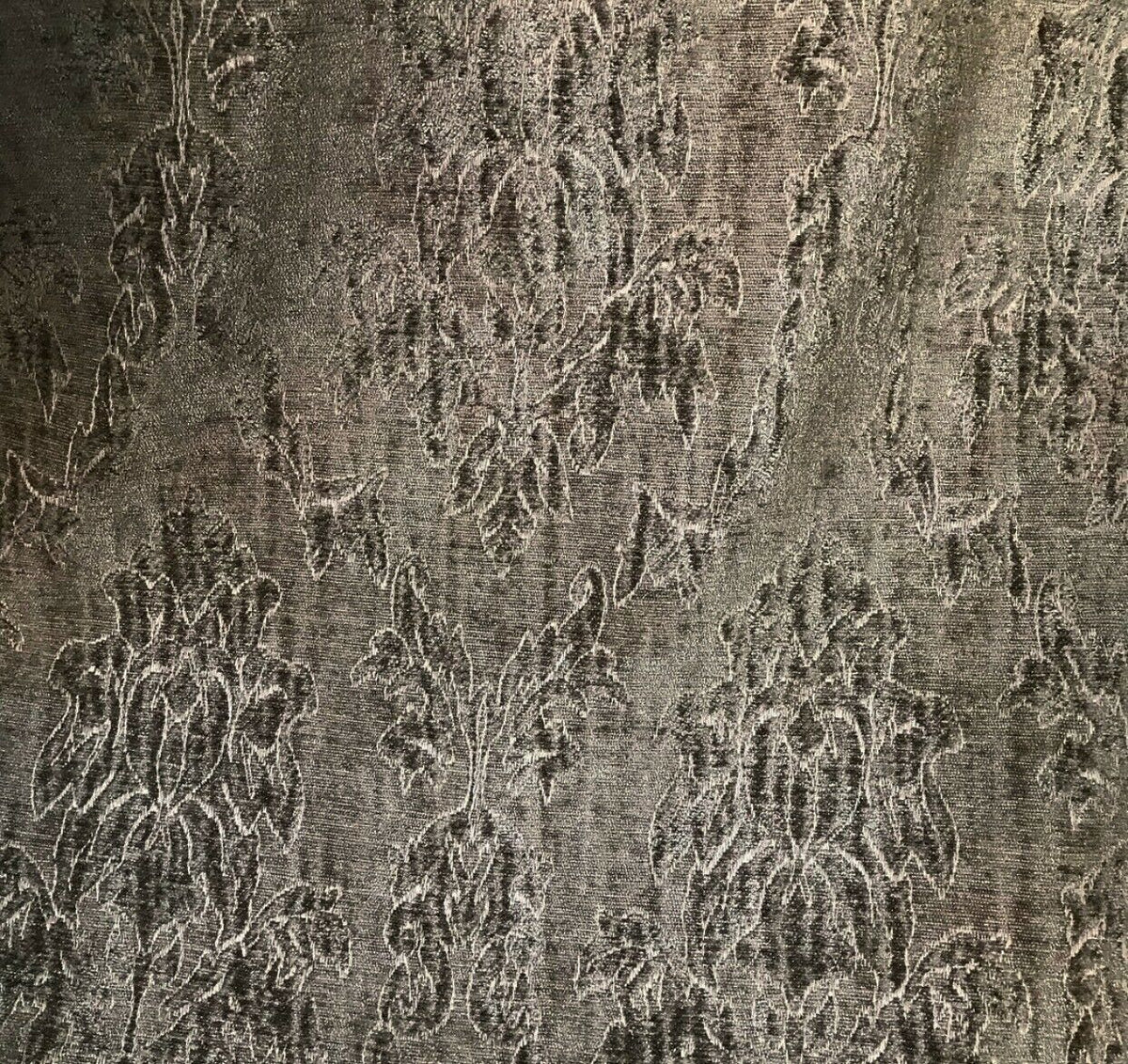 SALE! Designer Velvet Chenille Burnout Fabric - Antique Olive Green - Fancy Styles Fabric Pierre Frey Lee Jofa Brunschwig & Fils