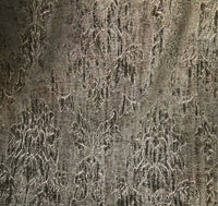 SALE! Designer Velvet Chenille Burnout Fabric - Antique Olive Green - Fancy Styles Fabric Pierre Frey Lee Jofa Brunschwig & Fils