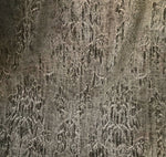 SALE! Designer Velvet Chenille Burnout Fabric - Antique Olive Green - Fancy Styles Fabric Pierre Frey Lee Jofa Brunschwig & Fils