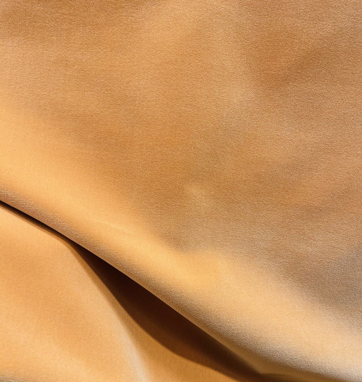 NEW! Prince Oliver - Designer 100% Cotton Made In Belgium Upholstery Velvet Fabric - Icy Pumpkin - Fancy Styles Fabric Pierre Frey Lee Jofa Brunschwig & Fils