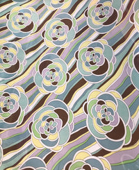 NEW! Designer 100% Silk Crinkle Chiffon Pucci Inspired Fabric By The Yard - Fancy Styles Fabric Pierre Frey Lee Jofa Brunschwig & Fils