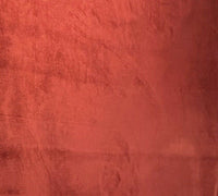 NEW! Designer Soft Heavy Weight Cotton Velvet Fabric -Burnt Red - Upholstery BTY - Fancy Styles Fabric Pierre Frey Lee Jofa Brunschwig & Fils