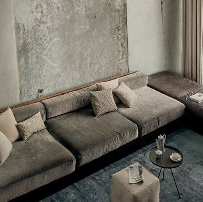 NEW Designer Antique Inspired Velvet Upholstery Fabric - Mushroom Taupe- BTY - Fancy Styles Fabric Pierre Frey Lee Jofa Brunschwig & Fils