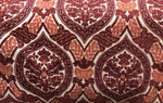 NEW SALE! Double Sided Burnout Chenille Velvet Fabric- Red Upholstery Damask - Fancy Styles Fabric Boutique