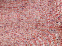 Designer Upholstery Heavyweight Tweed Fabric- Red White- Sold By The Yard - Fancy Styles Fabric Pierre Frey Lee Jofa Brunschwig & Fils