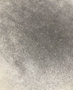 NEW! Prince Burgess - Designer SOFT Heavyweight Velvet Upholstery Fabric - Grey - Fancy Styles Fabric Pierre Frey Lee Jofa Brunschwig & Fils