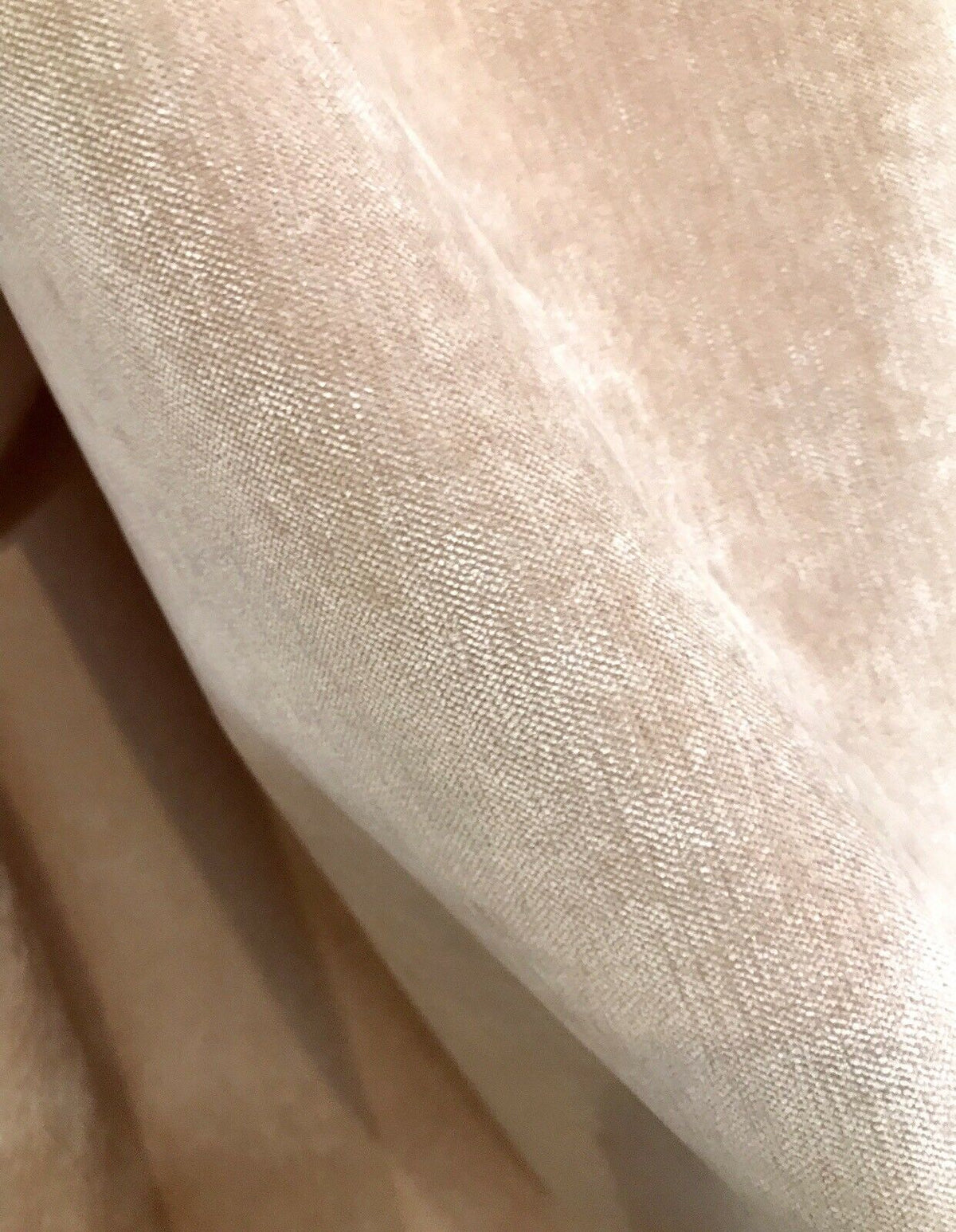 Designer Velvet Chenille Fabric - Ballet Pink - Upholstery BTY - Fancy Styles Fabric Pierre Frey Lee Jofa Brunschwig & Fils