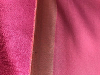 Designer Heavy Weight Upholstery Velvet Fabric- Fuchsia Pink- Sold By The Yard - Fancy Styles Fabric Pierre Frey Lee Jofa
