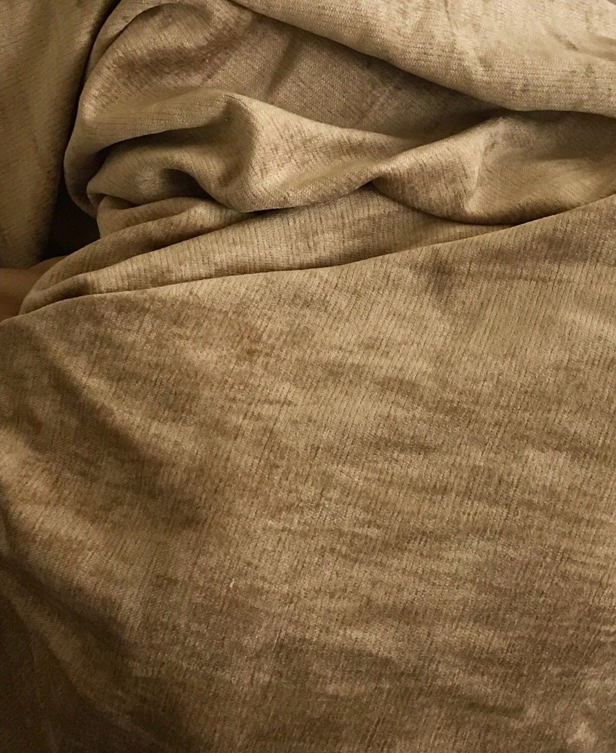 SALE! Designer Upholstery Chenille Velvet Fabric - Honey Beige - Fancy Styles Fabric Pierre Frey Lee Jofa Brunschwig & Fils
