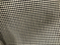 Designer Upholstery Gingham Houndstooth Tweed Fabric- 56” Wide -BTY - Fancy Styles Fabric Pierre Frey Lee Jofa Brunschwig & Fils