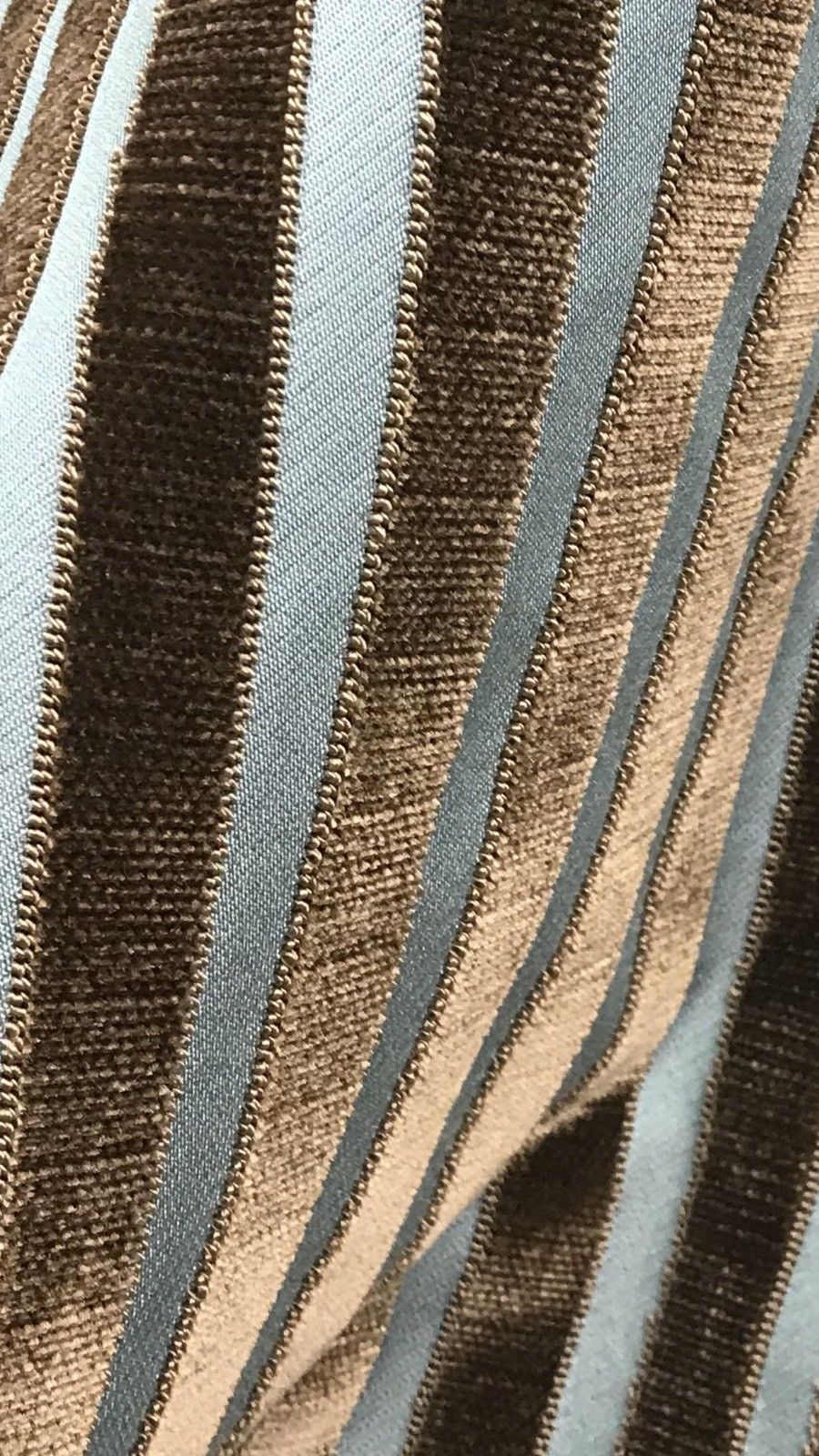 Made In Italy Burnout Damask Chenille Velvet Fabric Stripes - Upholstery - Fancy Styles Fabric Pierre Frey Lee Jofa Brunschwig & Fils