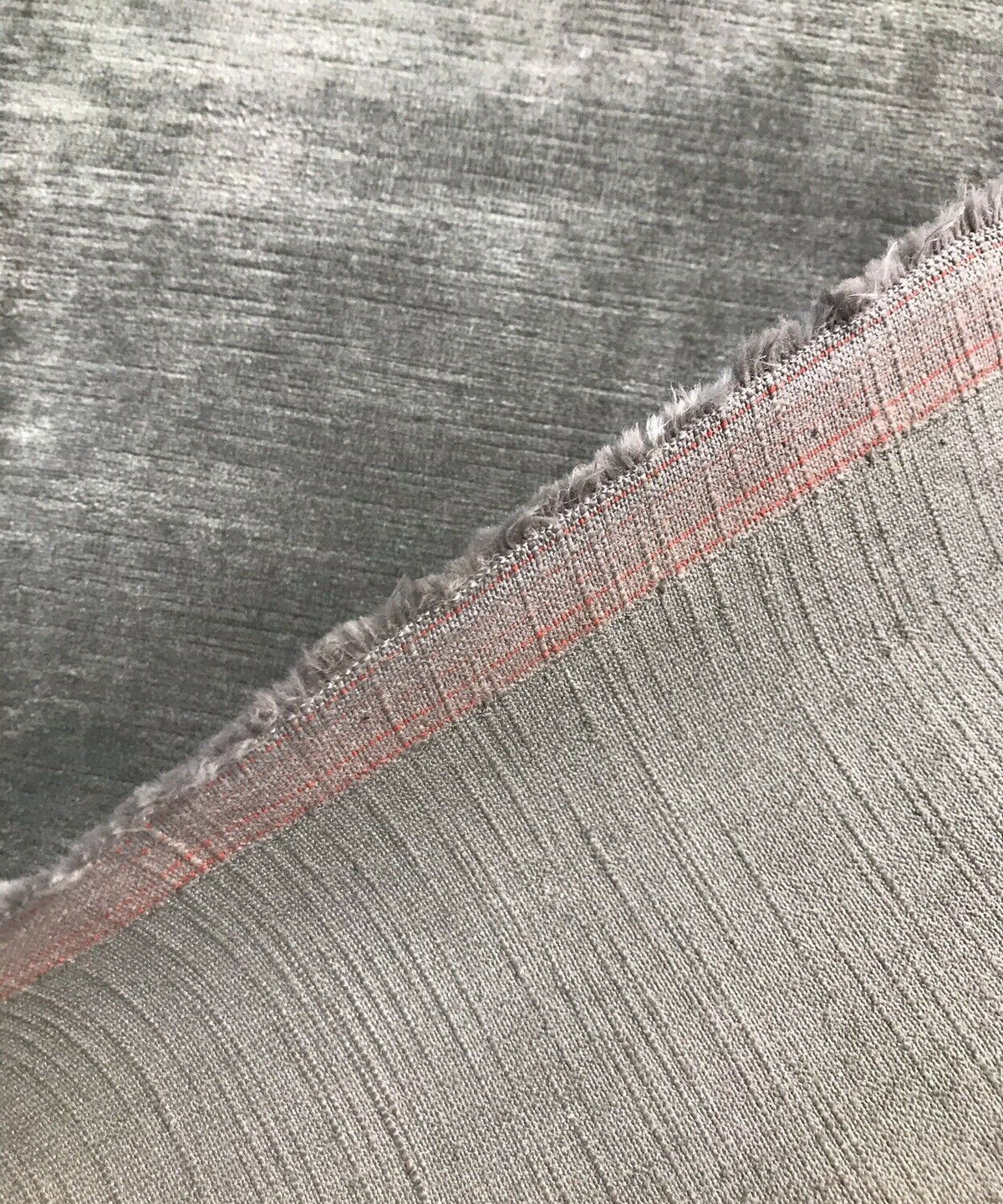 NEW! Designer Upholstery Velvet Fabric With Antique Sheen - Grey - Fancy Styles Fabric Pierre Frey Lee Jofa Brunschwig & Fils