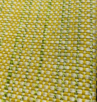 NEW Two-Tone Upholstery Tweed Texture Nubby Fabric -Yellow & Green - Fancy Styles Fabric Pierre Frey Lee Jofa Brunschwig & Fils