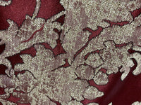 NEW! Fat Quarter- Lord Tustin Designer Damask Satin Drapery Upholstery Fabric - Dark Red - Fancy Styles Fabric Pierre Frey Lee Jofa Brunschwig & Fils