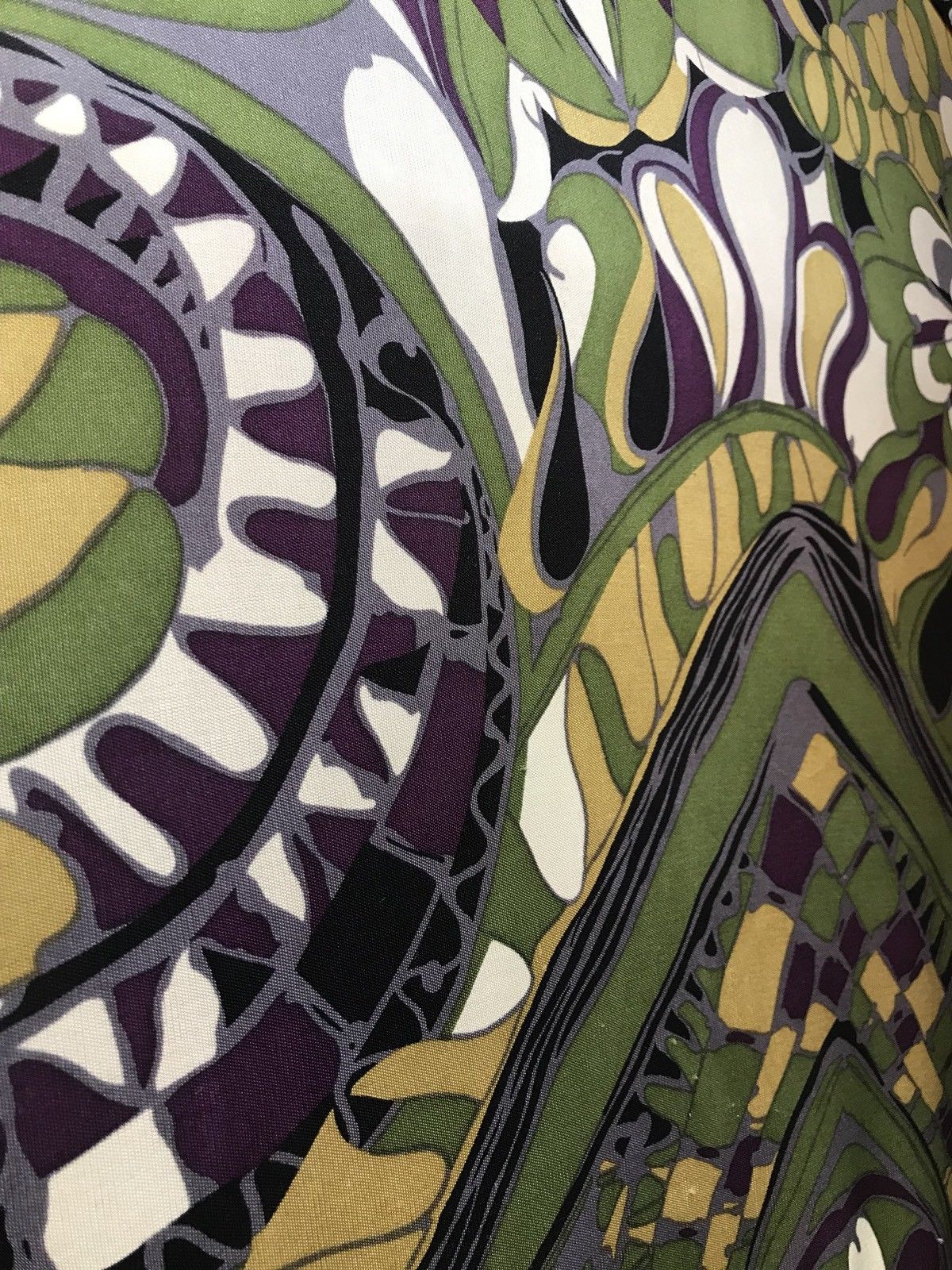 Close-Out Designer Retro Print 100% Silk Jersey Fabric - Fancy Styles Fabric Pierre Frey Lee Jofa