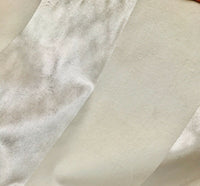 NEW Lady Gabriella Designer Velvet Striped Drapery & Upholstery Fabric - Ivory BTY - Fancy Styles Fabric Pierre Frey Lee Jofa Brunschwig & Fils