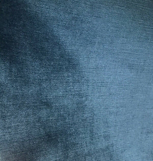 NEW! Princess Gretchen Designer Antique Inspired Velvet Fabric - Peacock Blue - Upholstery - Fancy Styles Fabric Pierre Frey Lee Jofa Brunschwig & Fils