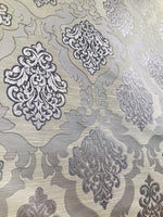 NEW Duchess Camille Designer Burnout Damask Satin Upholstery Fabric- Lavender Purple BTY - Fancy Styles Fabric Pierre Frey Lee Jofa Brunschwig & Fils
