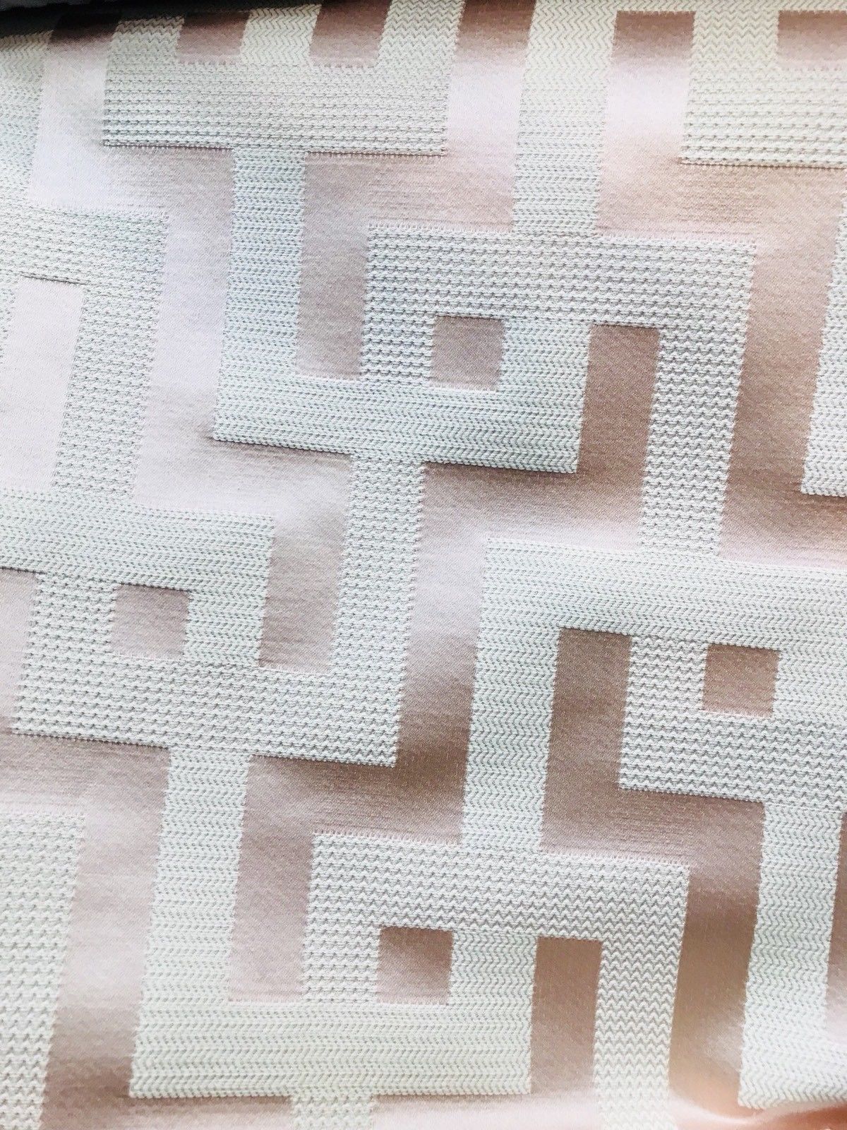 NEW Rose Gold Pink Designer Brocade Satin Upholstery Fabric- By The Yard - Fancy Styles Fabric Pierre Frey Lee Jofa Brunschwig & Fils