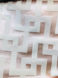 NEW Rose Gold Pink Designer Brocade Satin Upholstery Fabric- By The Yard - Fancy Styles Fabric Pierre Frey Lee Jofa Brunschwig & Fils