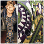 Close-Out Designer Retro Print 100% Silk Jersey Fabric - Fancy Styles Fabric Pierre Frey Lee Jofa
