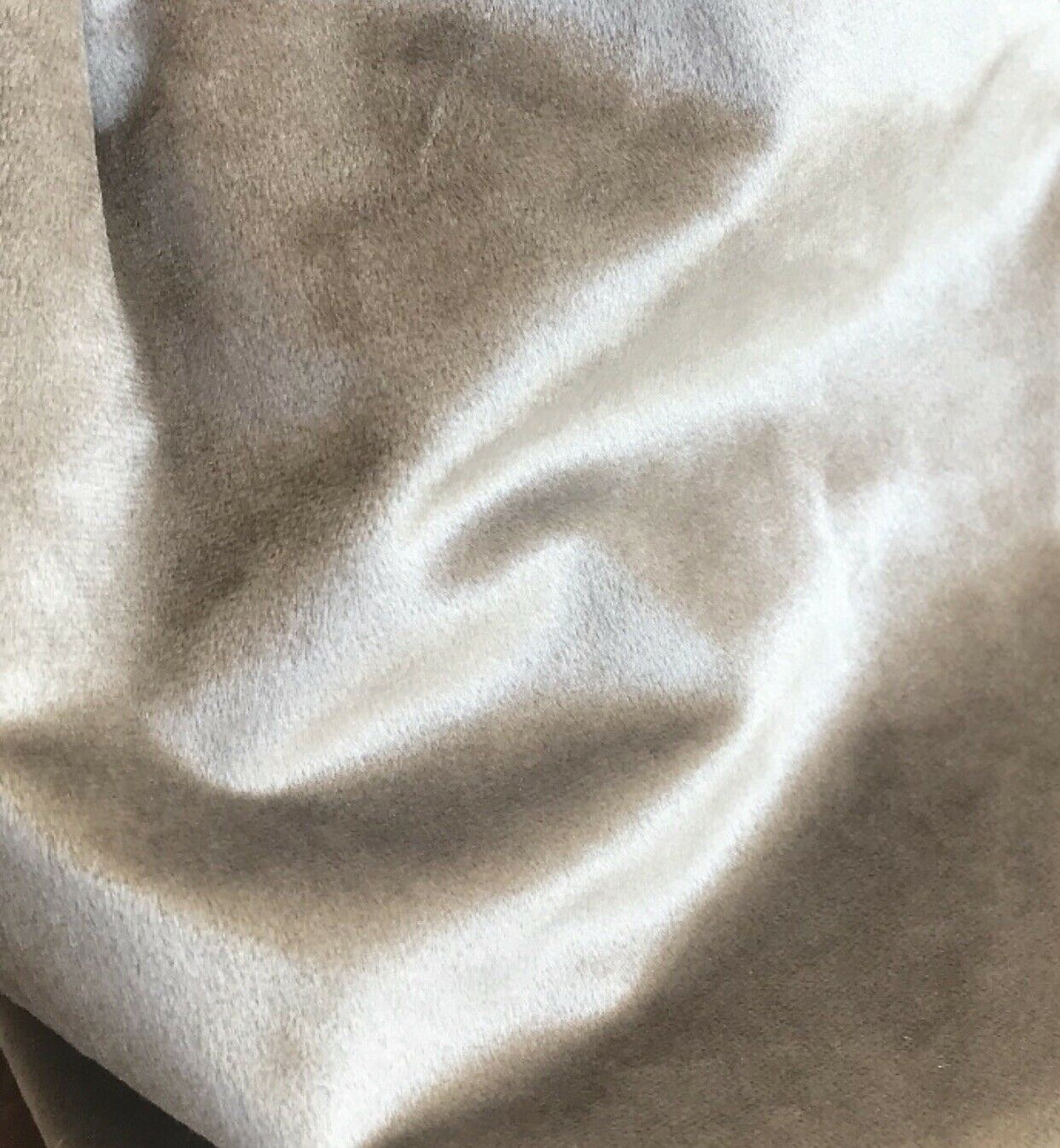 Prince Calvin Designer Velvet Upholstery & Drapery Fabric -Light Taupe Grey- By The Yard - Fancy Styles Fabric Pierre Frey Lee Jofa Brunschwig & Fils