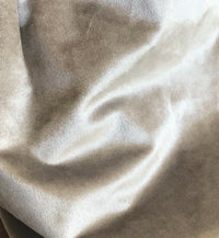 Prince Calvin Designer Velvet Upholstery & Drapery Fabric -Light Taupe Grey- By The Yard - Fancy Styles Fabric Pierre Frey Lee Jofa Brunschwig & Fils