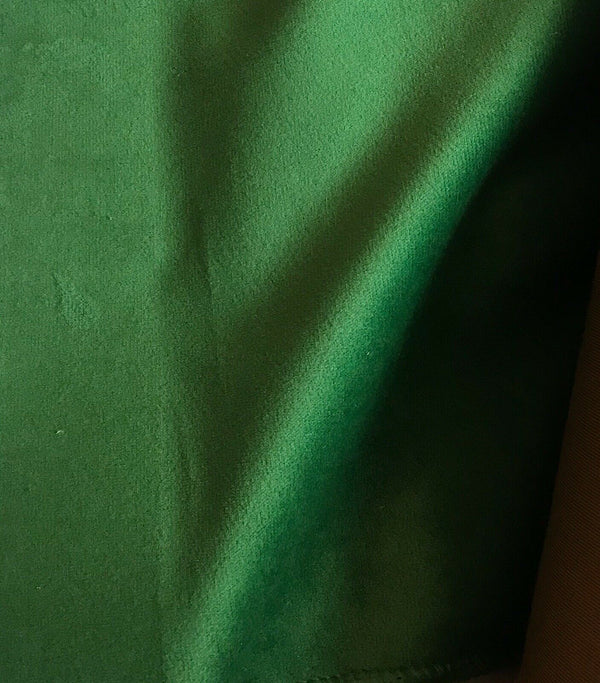 Designer Velvet Upholstery & Drapery Fabric -Kermit Green- By The Yard - Fancy Styles Fabric Pierre Frey Lee Jofa Brunschwig & Fils