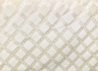 NEW SALE! Lady Beth Designer Brocade Drapery Fabric- Ivory- Upholstery Damask - Fancy Styles Fabric Pierre Frey Lee Jofa Brunschwig & Fils