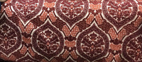 NEW SALE! Double Sided Burnout Chenille Velvet Fabric- Red Upholstery Damask - Fancy Styles Fabric Boutique